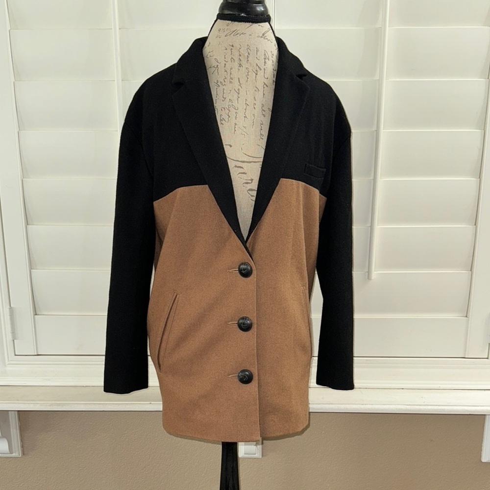 BDG Wool Blend Blazer Coat